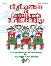 Rhythm Sticks & Bucket Bands For The Holidays Reproducible Book & CD